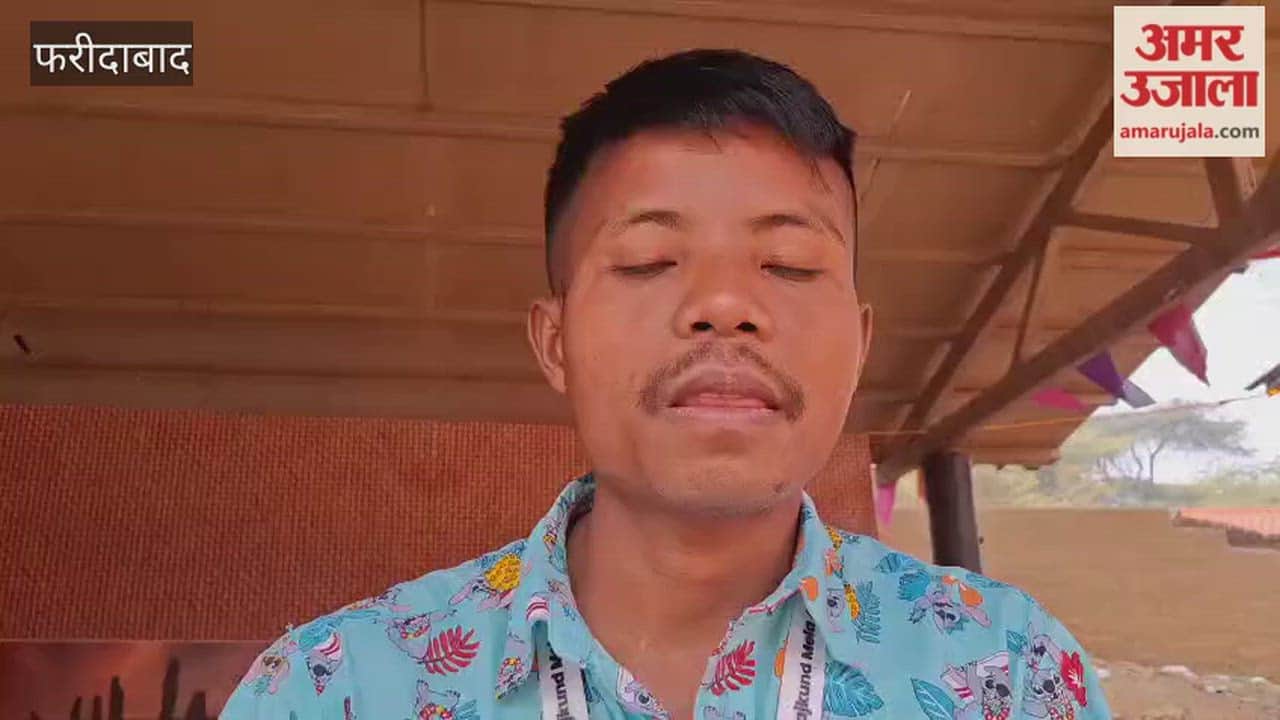 Products made from aquatic plants became a major attraction at the Surajkund Mela