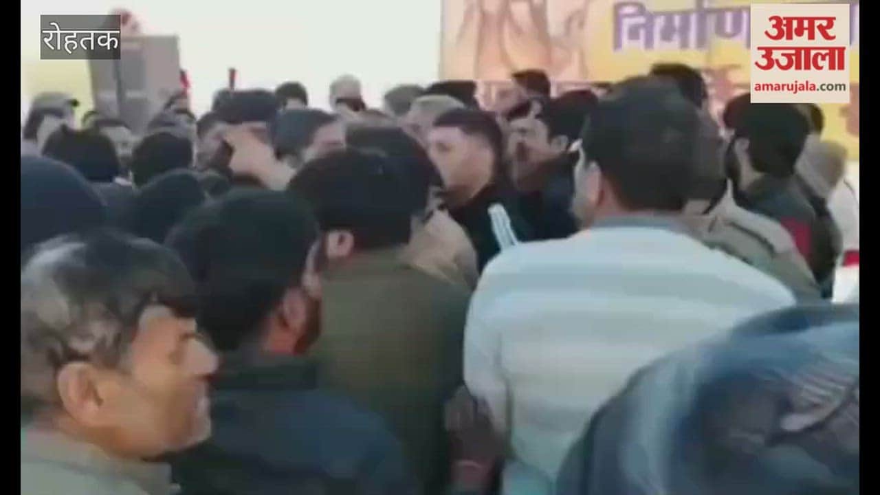 Praveen Kaushik and Monu Attri were involved in a land consecration ceremony in Rohtak