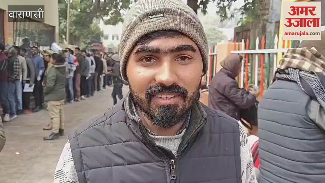 Students spoke to each other after taking Junior Assistant exam