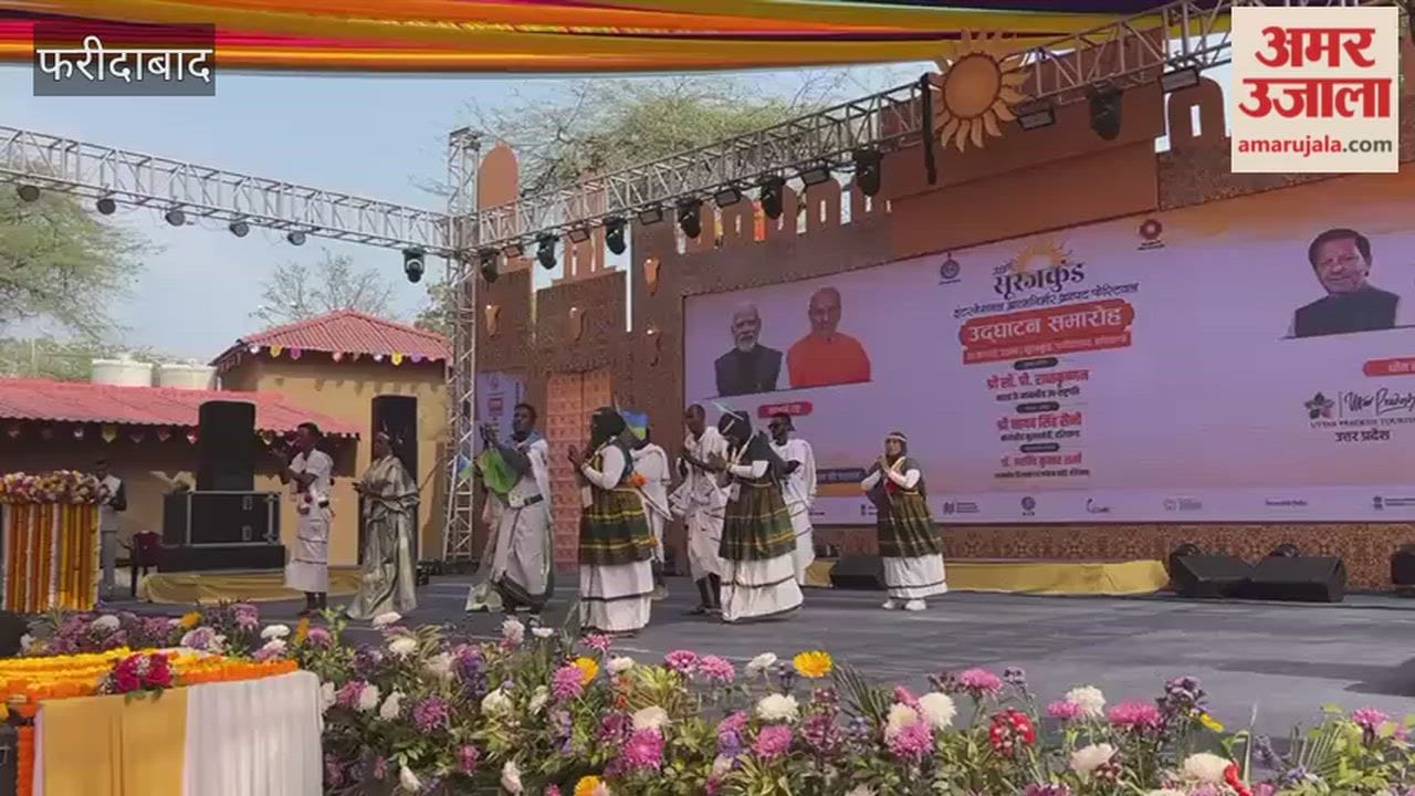 Artists mesmerized the audience at the Surajkund Mela in Faridabad