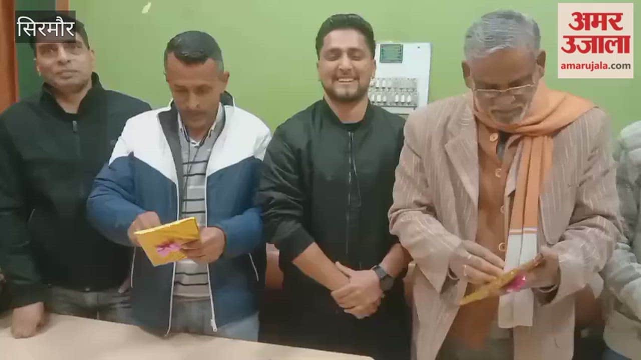 Sirmour The book Char Pahiye by young author Anuj Kumar was launched in Nahan