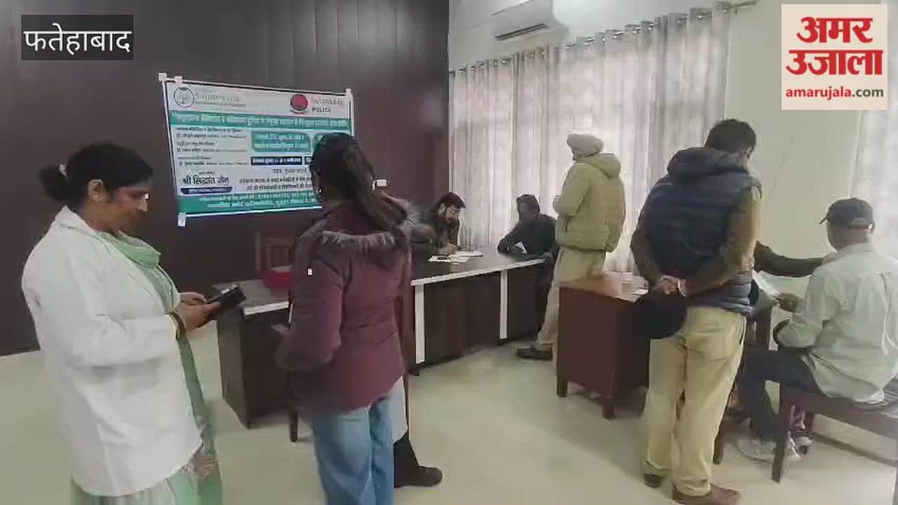 Health camp organized in police line