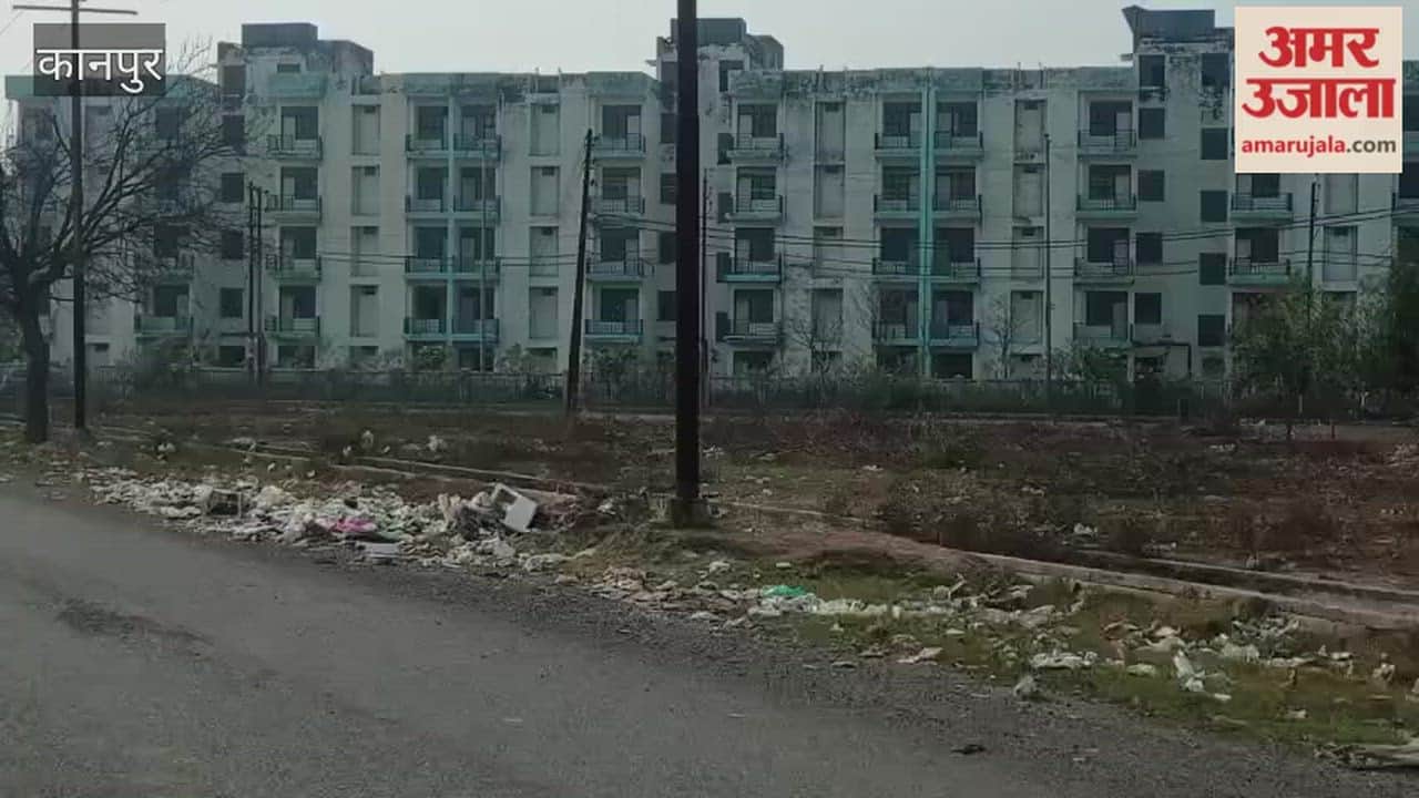 Kanpur: Piles of garbage are scattered everywhere in Jawaharpuram, causing problems for residents