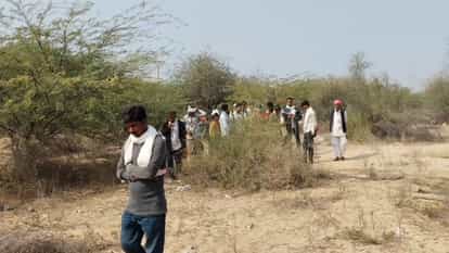 Jalore News: Human skull found at cremation ground, grave digging suspected, fear in village