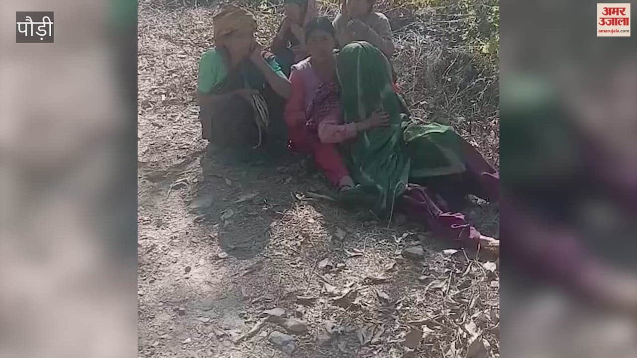 VIDEO: A bear attacked a woman in Khanduli village of Pauri