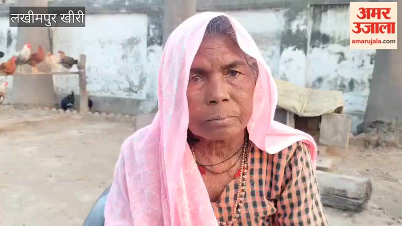 elderly woman accused her nephew of seizing her land and stealing her jewelry in lakhimpur kheri