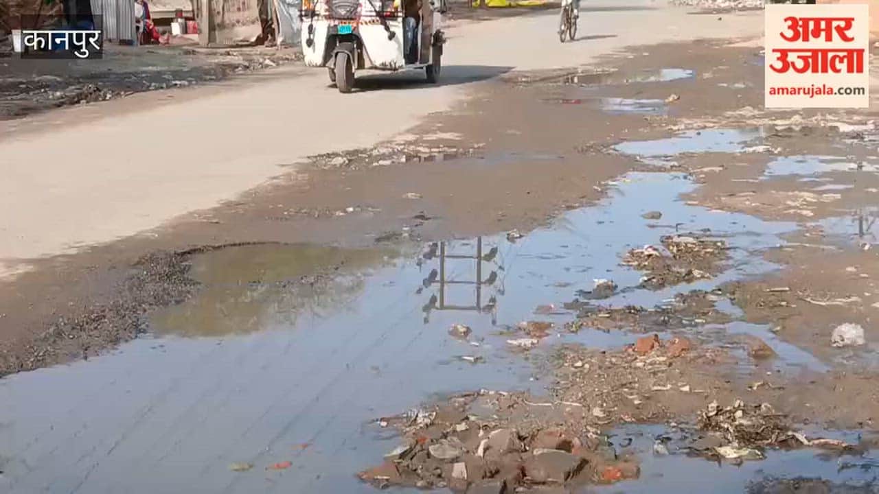Kanpur: Residents of Panki troubled by broken roads and waterlogging