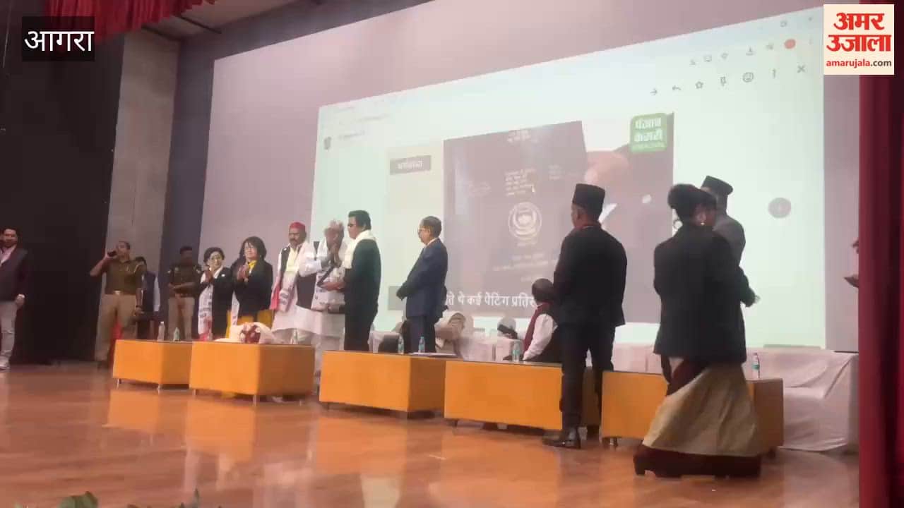 Video International artist Mukesh Thapa honored with the Gorkha Award 2026 in Agra