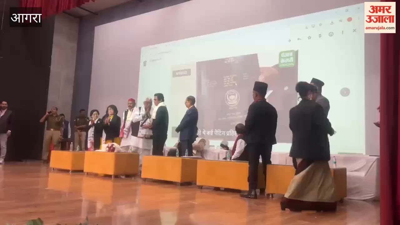 Video International artist Mukesh Thapa honored with the Gorkha Award 2026 in Agra