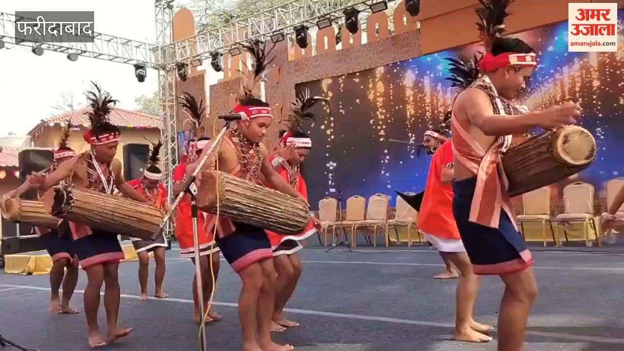 Presentation of Meghalaya artist at Surajkund fair in Faridabad