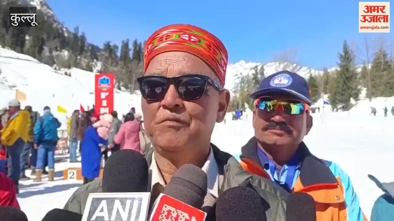 Manali Sakshi Thakur wins gold in skiing Ski and Snowboard competition begins in Solang Nala