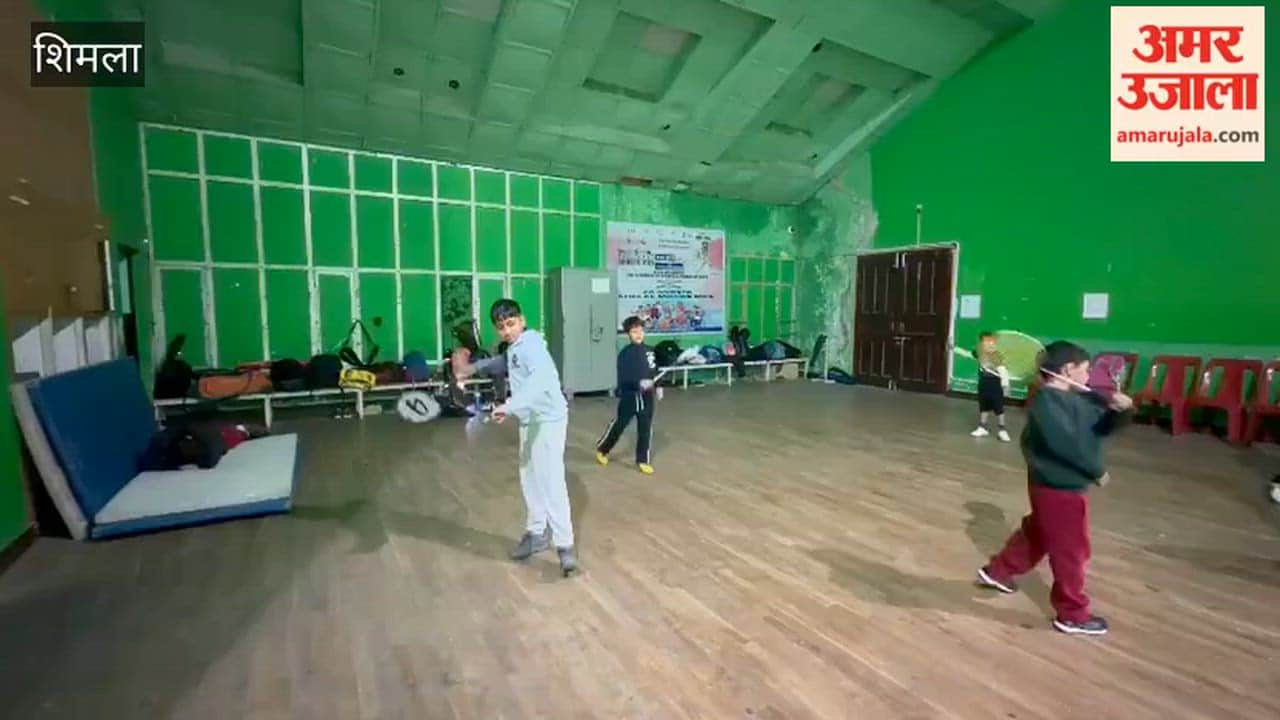Shimla Children learned to play badminton in badminton classes