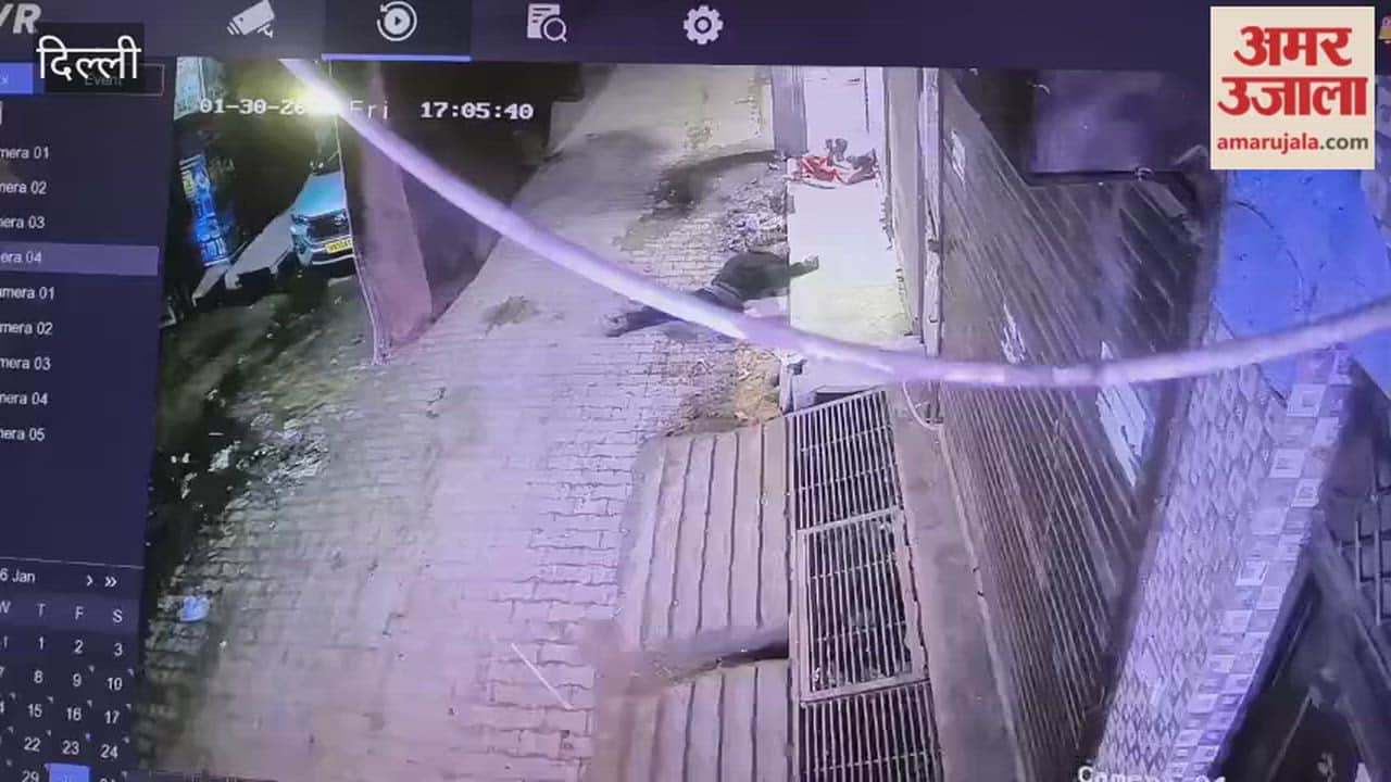 A man who fell on the road in Delhi died, and two men on a scooter stole his mobile phone