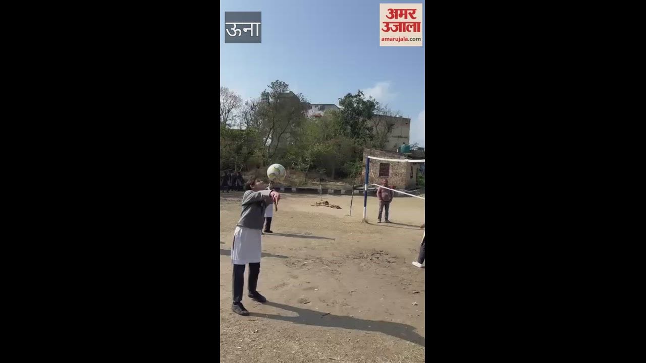 Una Students showed immense enthusiasm on the first day of the Twinning School program at Kendriya Vidyalaya Bangana