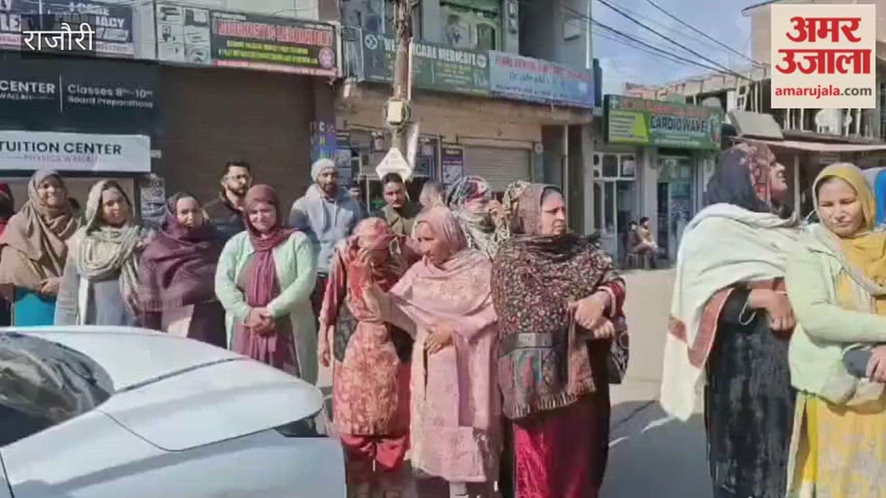 Locals stage a strong protest in Rajouri, demanding an alternative route.