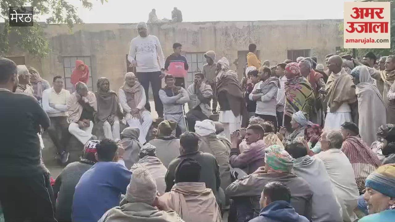 Monkeys and stray cattle have become a threat to villagers; a demand to resolve the problem was raised in the panchayat meeting.