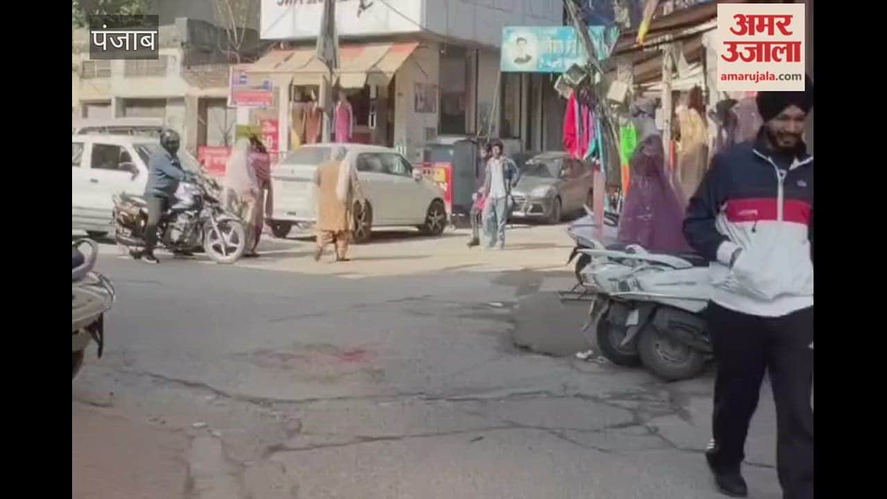 Valmiki Chowk in Phagwara has become a source of trouble for pedestrians due to illegal encroachments.