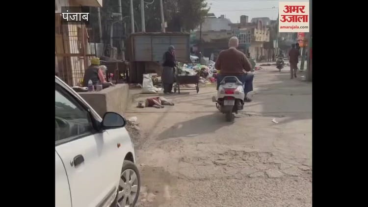 फगवाड़ा के अरोड़ियां तालाब मंदिर के पास लगे कूड़े के ढेर, नगर निगम प्रशासन कूड़ा उठाने में नाकाम