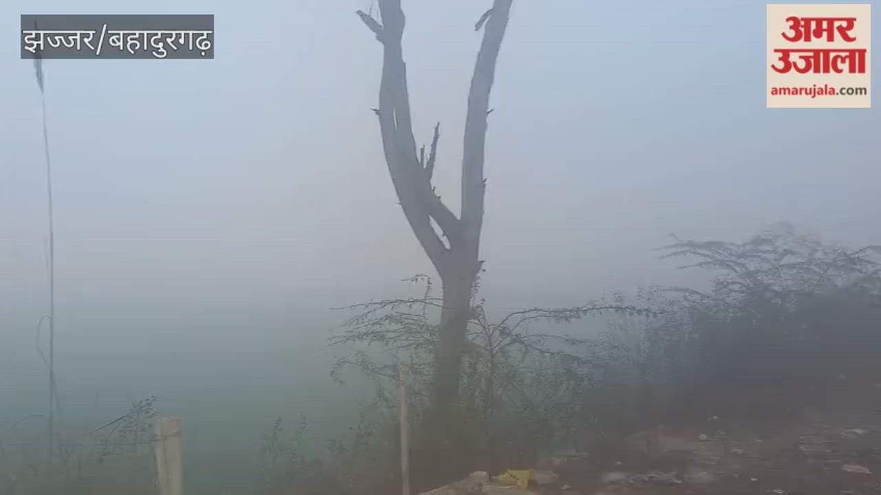 The weather is clear in Jhajjar, but there is fog in the outer areas.