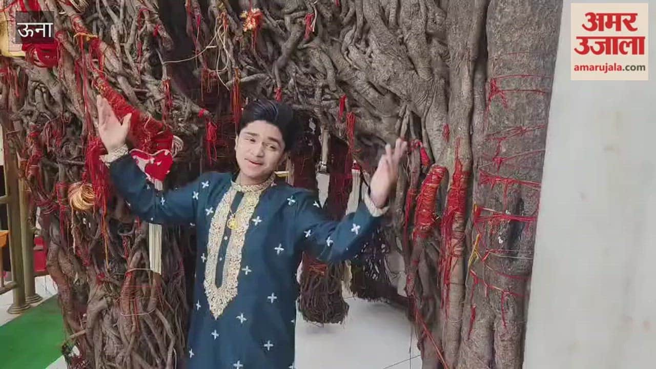 Una Bhajan singer Vanshraj shot a new devotional song at the court of Mata Chintpurni; it will be released during Navratri