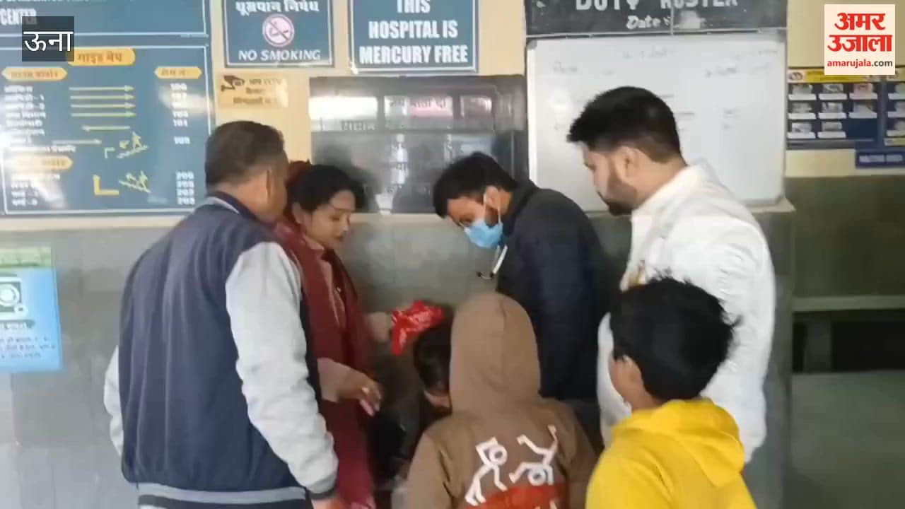 Una A devotee's health deteriorated in Chintpurni, but his life was saved thanks to the prompt action of a disaster relief volunteer and a taxi driver