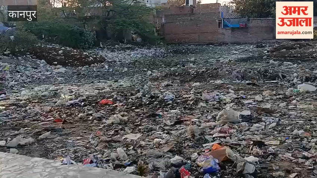 Kanpur: Filth and stagnant water in Gangaganj village pose health risks to residents