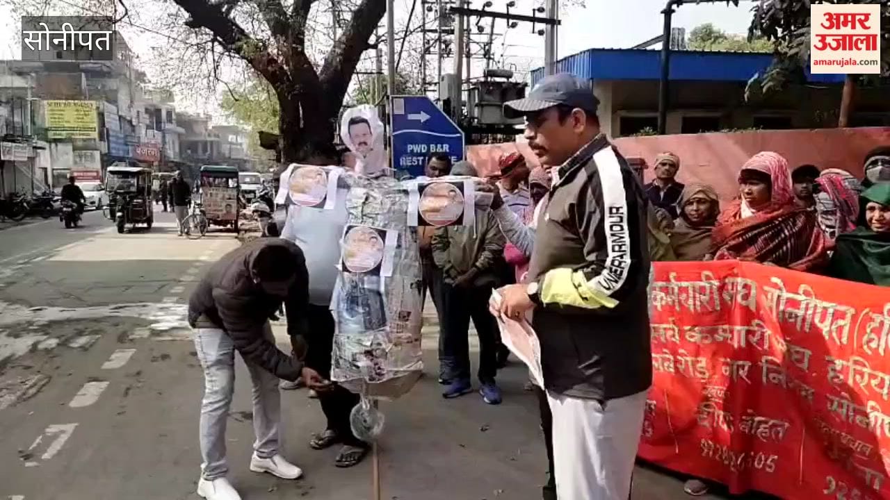 Protests erupt in Sonipat over objectionable remarks; employees burn effigy of Industries Minister