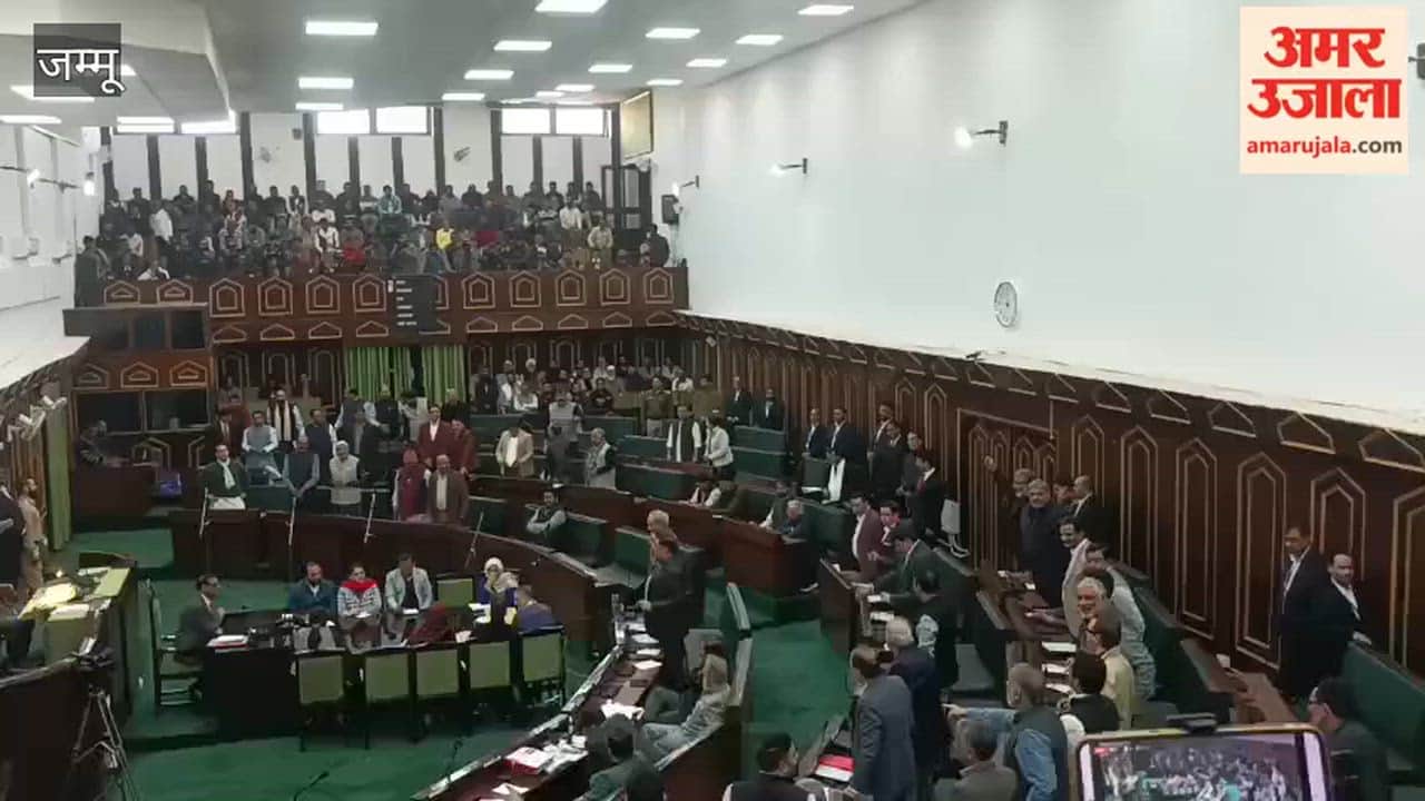Budget discussion focused on Article 370, opposition created ruckus in the House
