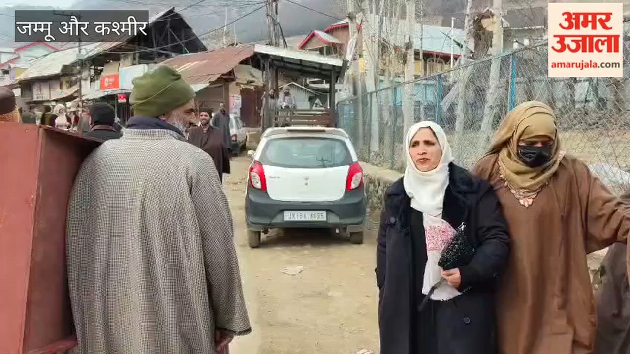 Hamida Jan Visits Aloosa After LG Assurance on Fire Station, Slams Bandipora Legislators