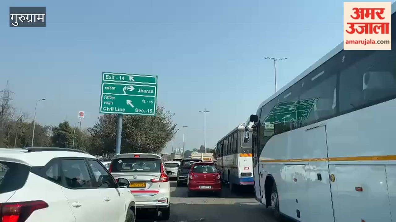 Two vehicles collided on NH-48 in Gurugram