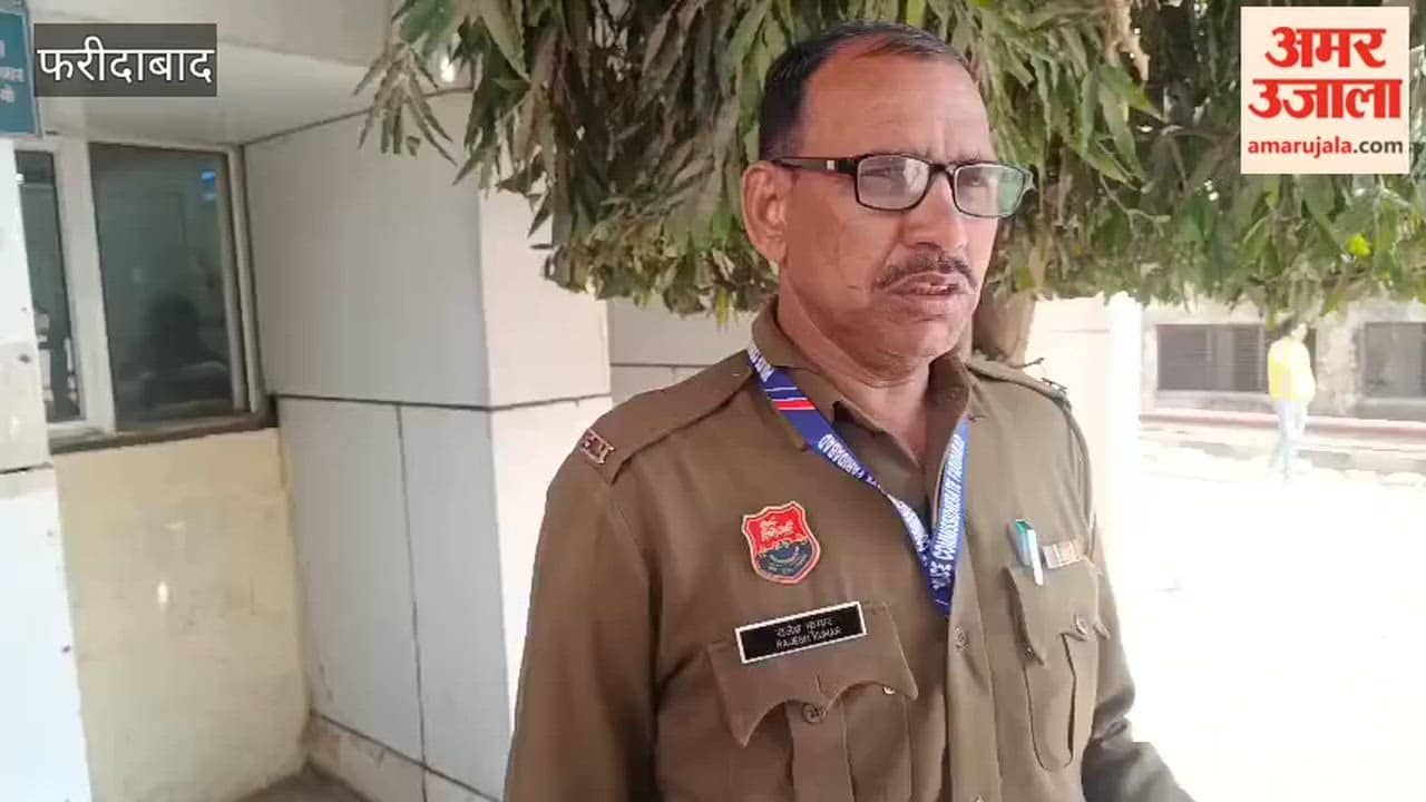 Rajesh constable injured in Surajkund Jhula accident