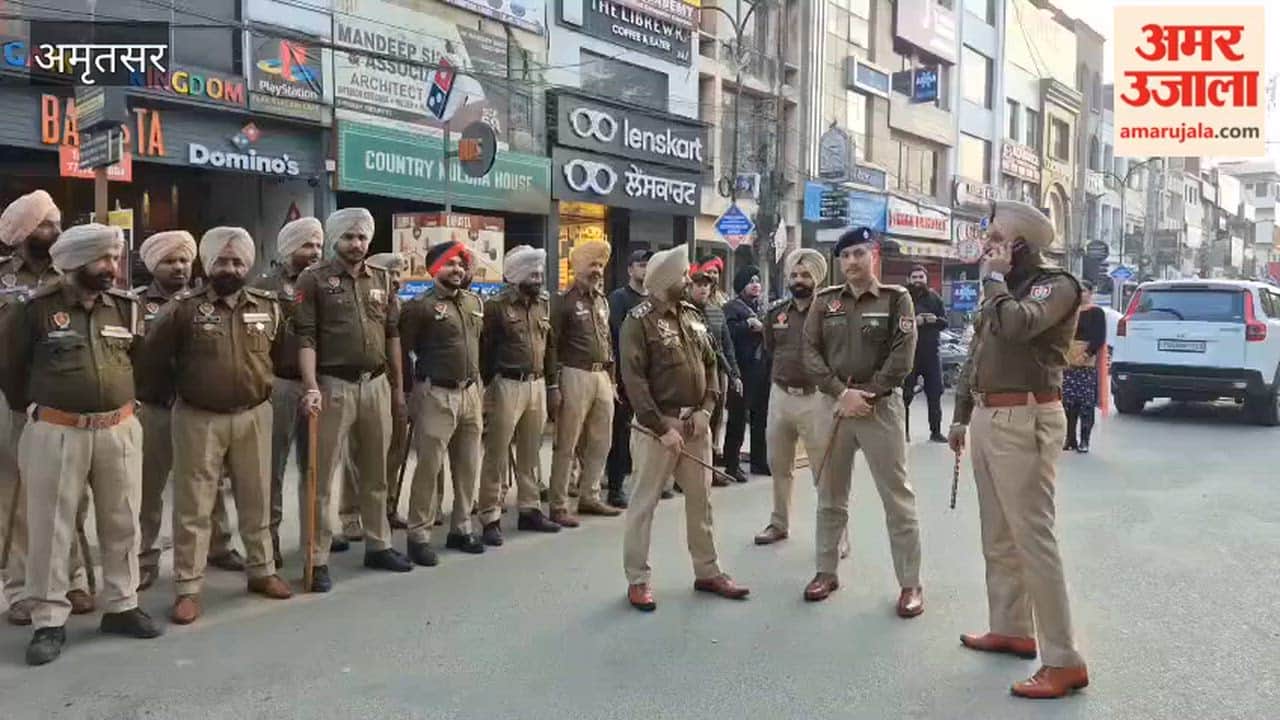 Major police crackdown on gangsters in Amritsar, 269 arrested in 631 raid