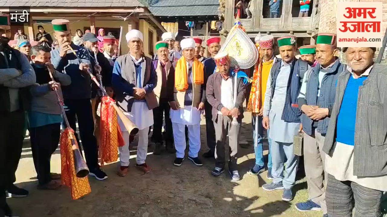 Mandi Lord Kamrunag departs for Mandi Shivratri