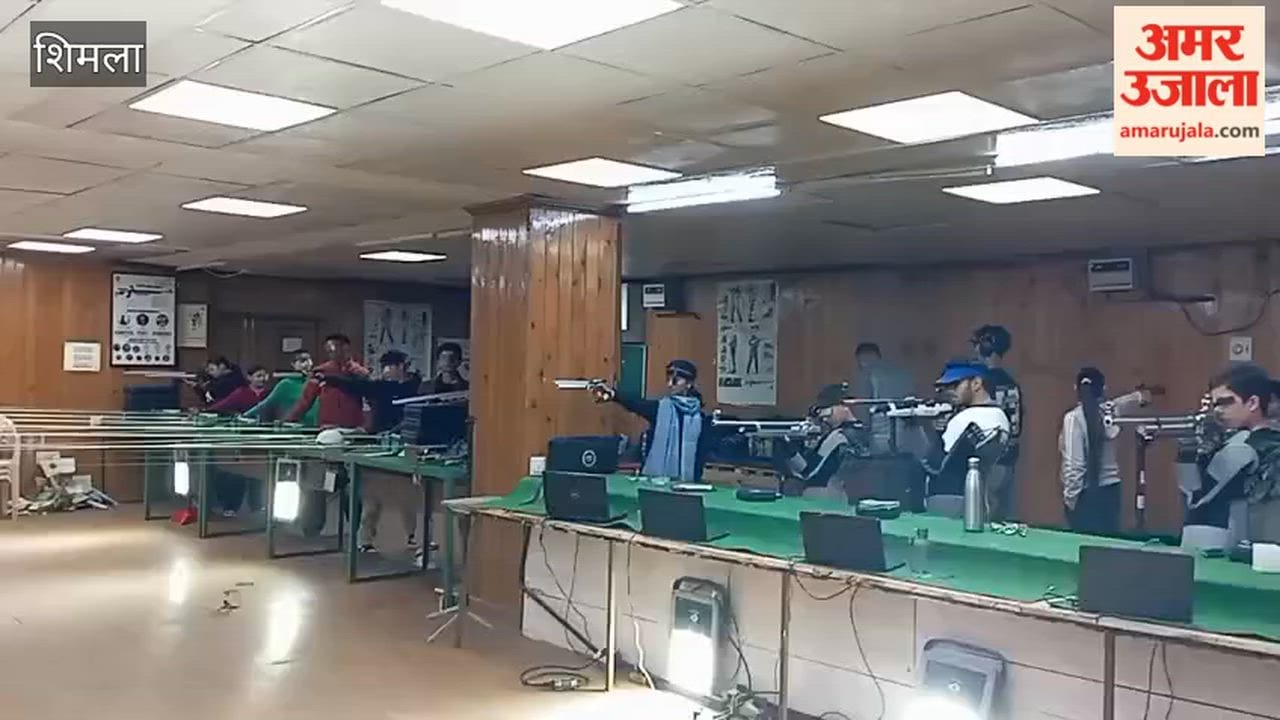 Shimla Children are learning pistol and rifle shooting techniques at the sports complex