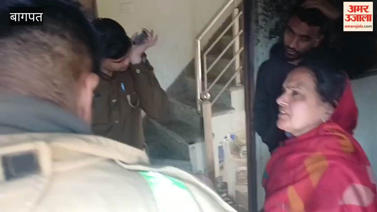 Baghpat: Fire broke out in the locked house of a female constable.