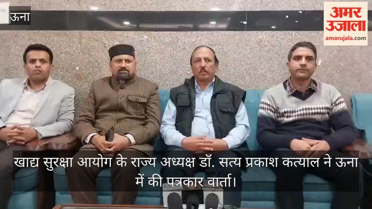 Dr Satyaprakash Katyal, the state chairman of the Food Safety Commission