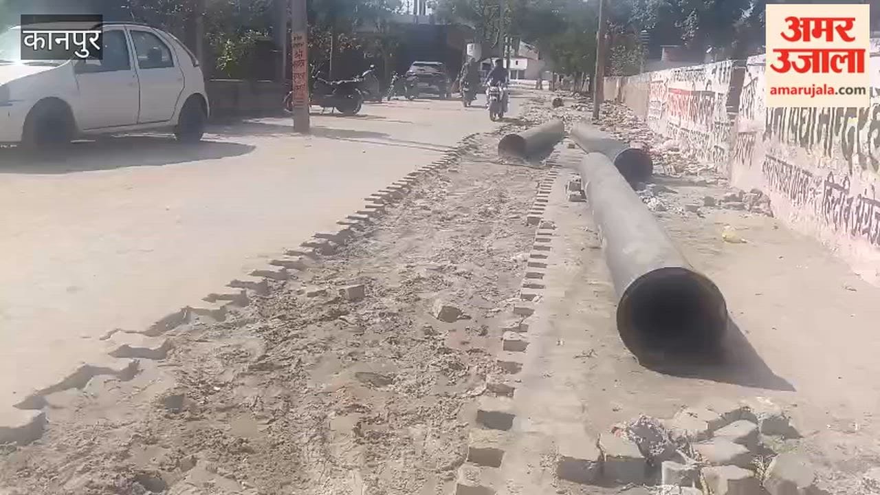 Road dug up for laying pipeline, no repairs carried out