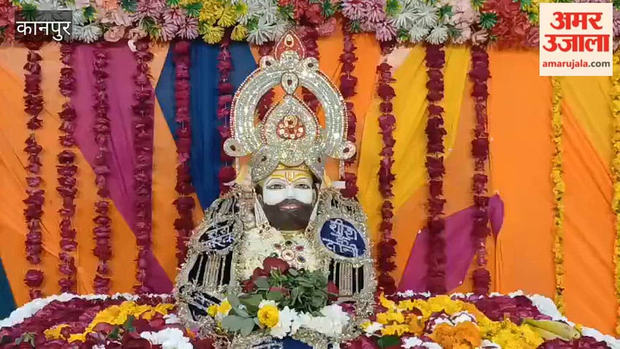 Devotees swayed to Khatu Shyam bhajans at the MIG Anjani Park temple in Panki