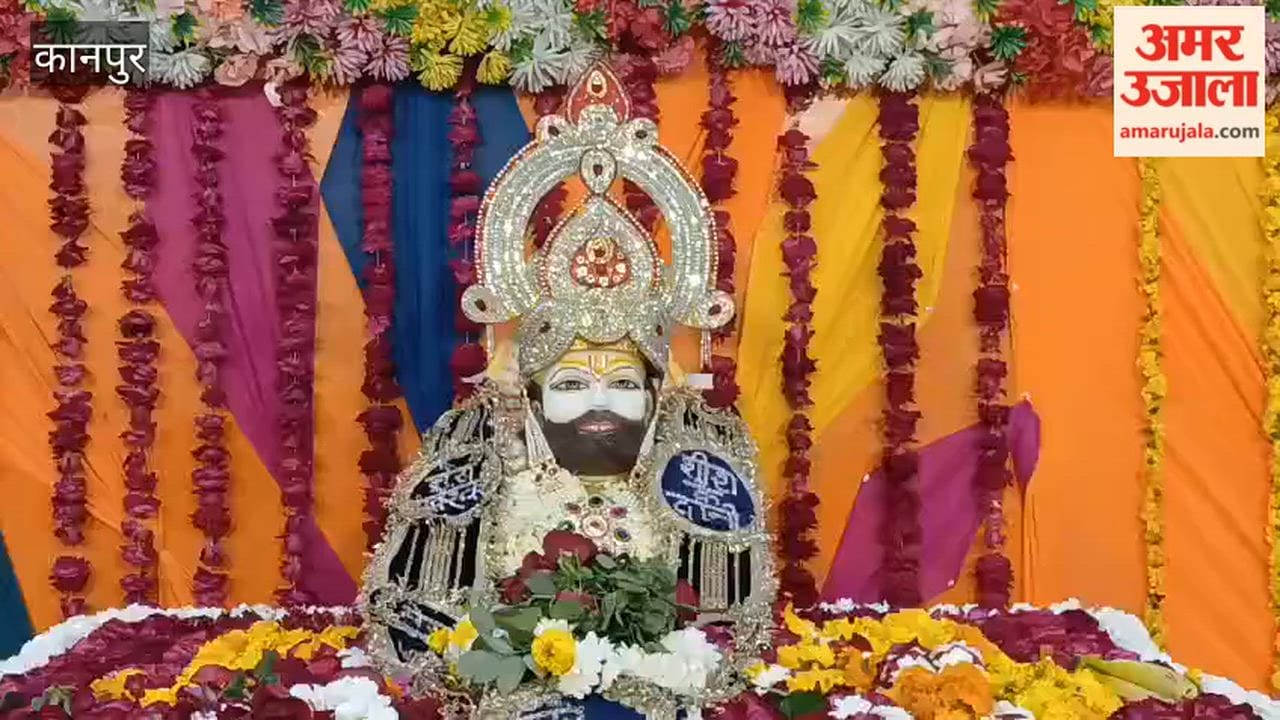 Devotees swayed to Khatu Shyam bhajans at the MIG Anjani Park temple in Panki