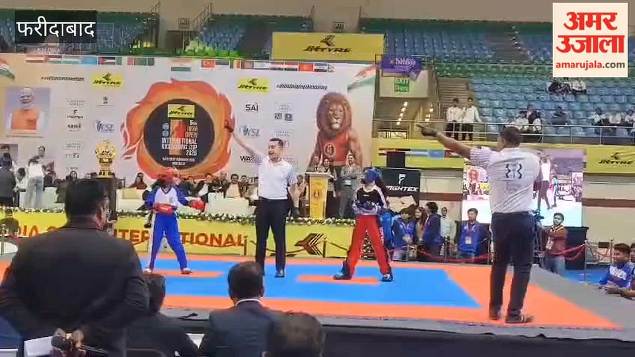 Faridabad's Soumya Bhardwaj won gold medal in International Kick Boxing Championship