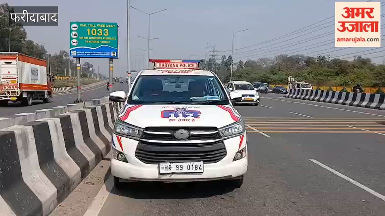 While trying to save the bike, the car went out of control and hit the divider