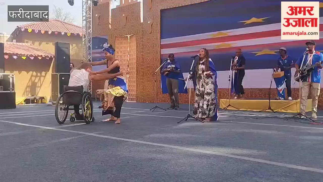 Foreign artists presented cultural programs at the Surajkund Fair