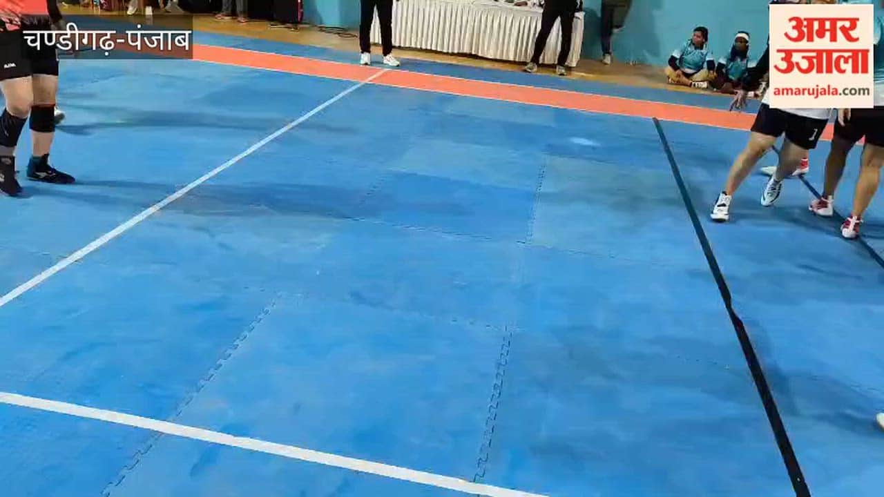 Kabaddi tournament in Chandigarh match between Punjab and Maharashtra