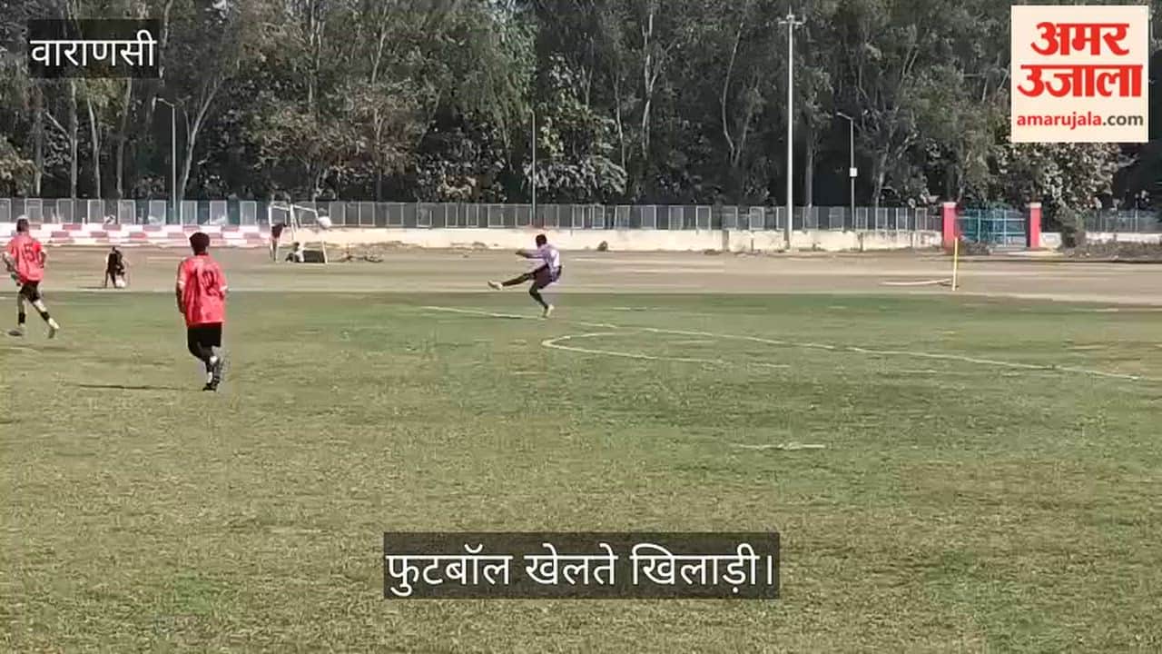 Great performance of football players at Bareka ground