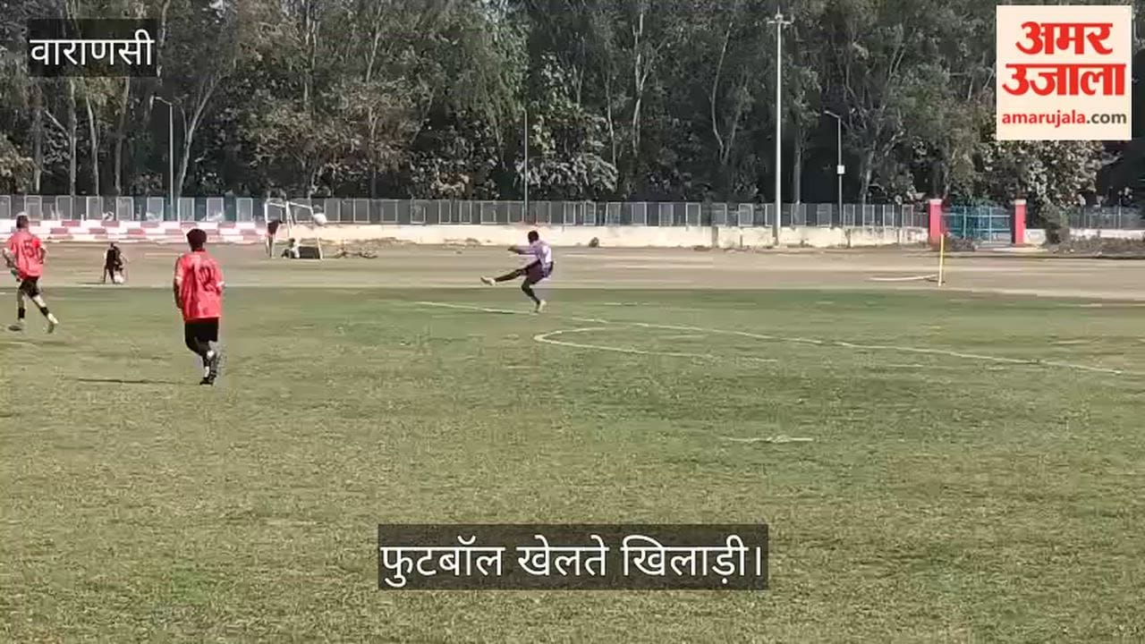 Great performance of football players at Bareka ground