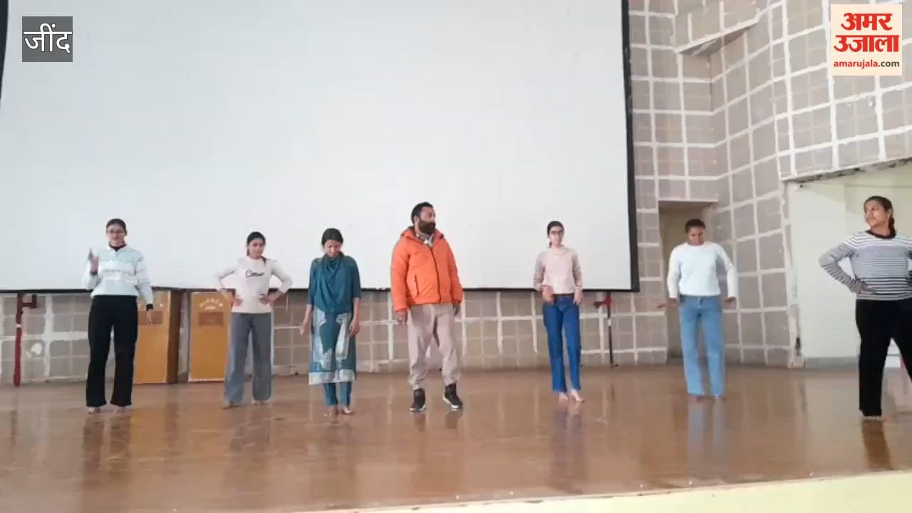 Preparations for the Spring Festival begin at the Government Women's College in Jind.