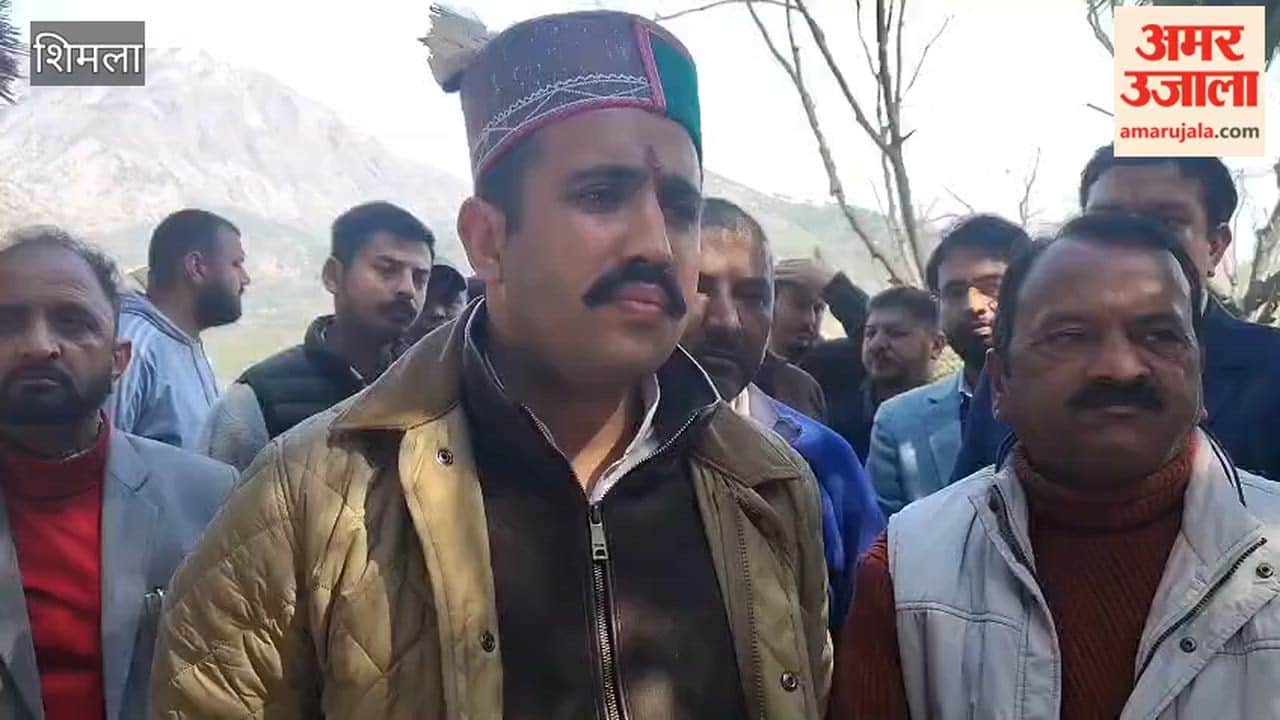 Shimla Vikramaditya Singh said Rs 25 crore will solve the water crisis in Sunni, the project will be completed in a month