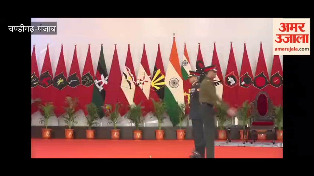 Brigadier Vikram Saini of Pathankot was awarded the Yudh Seva Medal