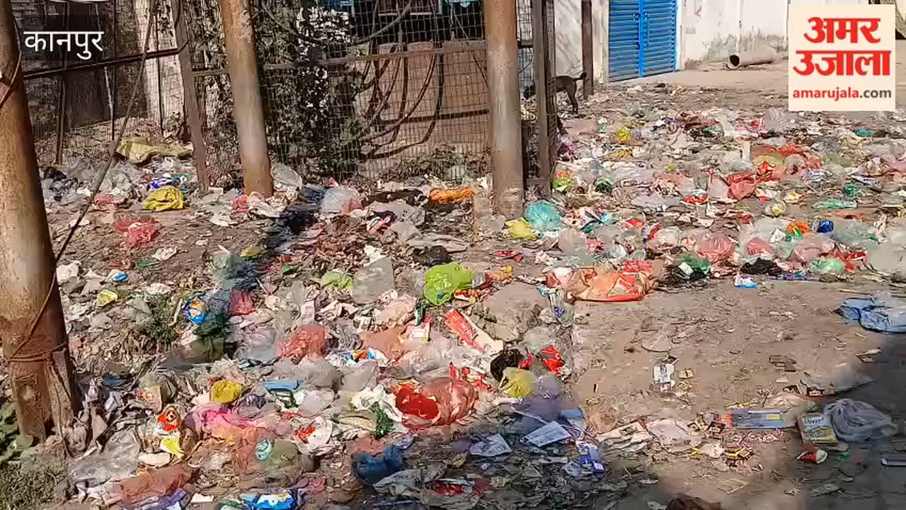 Kanpur: Panki Katra village is filthy, with heaps of garbage littering the road
