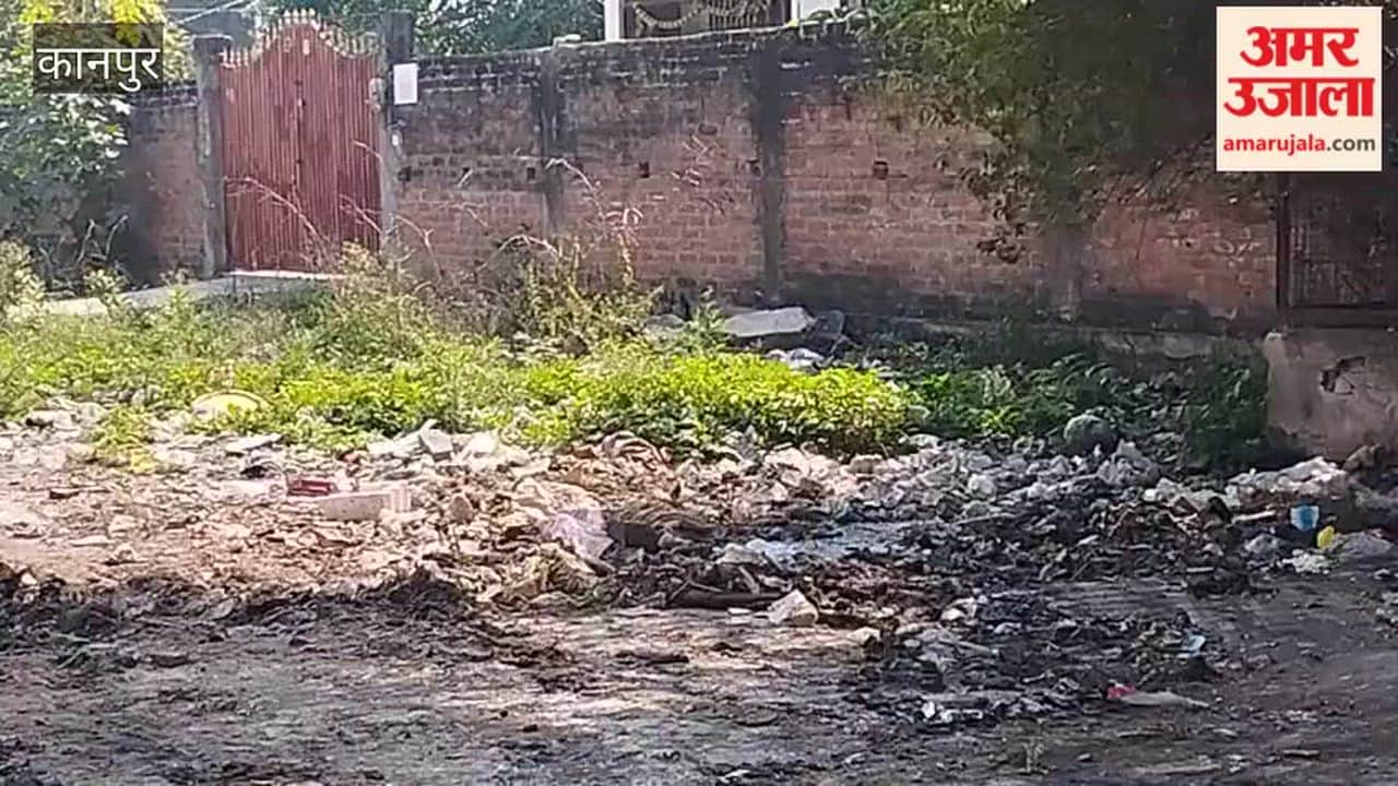 Kanpur: Filth accumulates on the streets, residents troubled by lack of cleaning